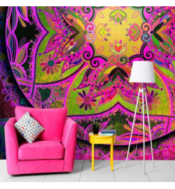 Wall Mural - Mandala: Pink Expression