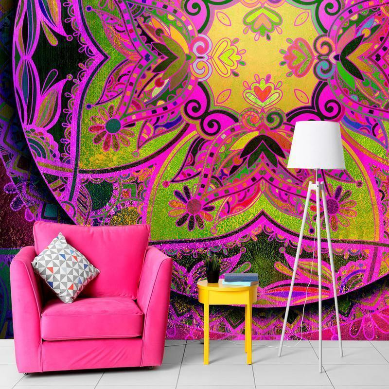 34,00 € Wall Mural - Mandala: Pink Expression