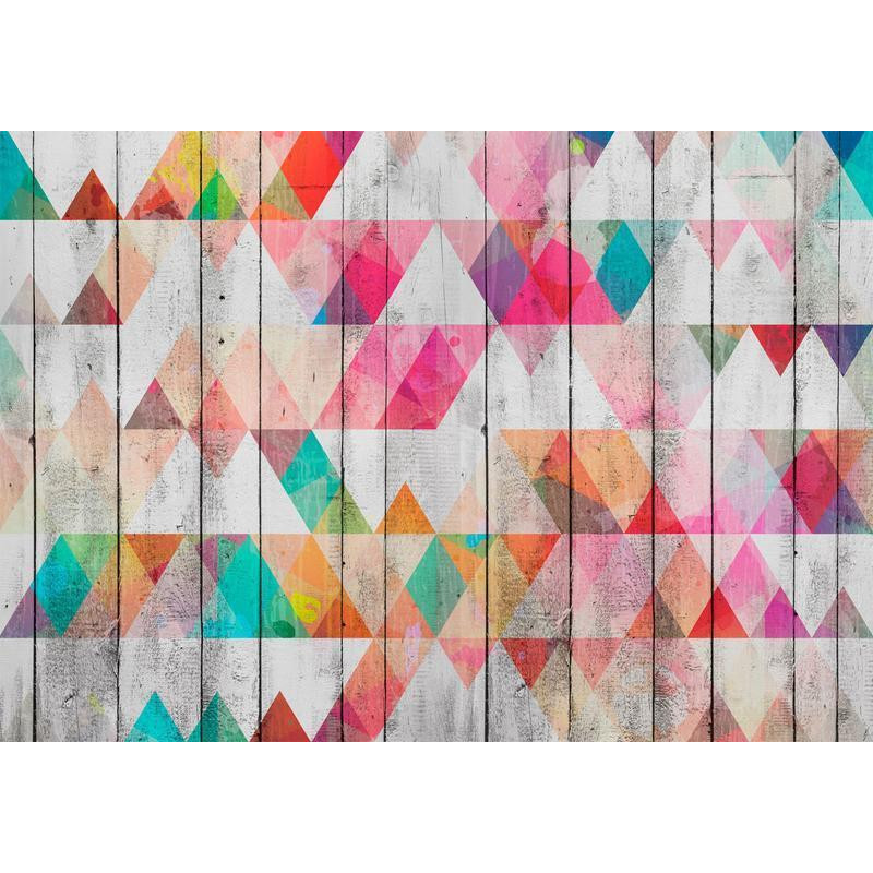 34,00 € Fototapet - Rainbow Triangles
