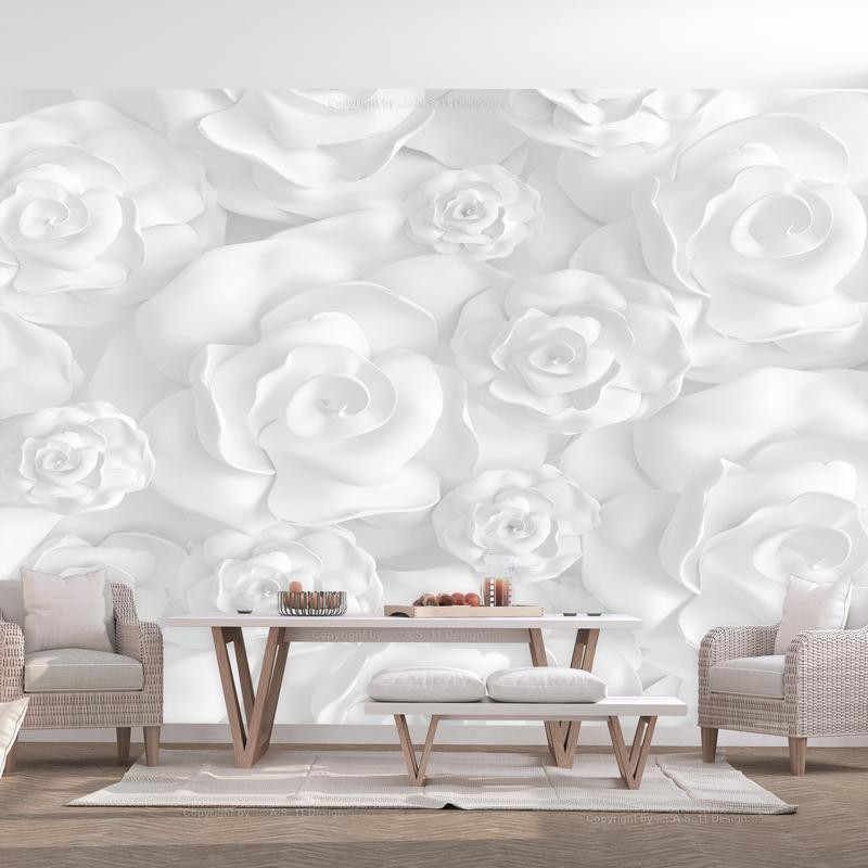 34,00 € Wall Mural - Plaster Flowers