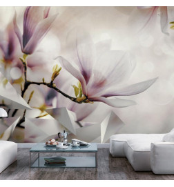 Wall Mural - Subtle Magnolias - First Variant