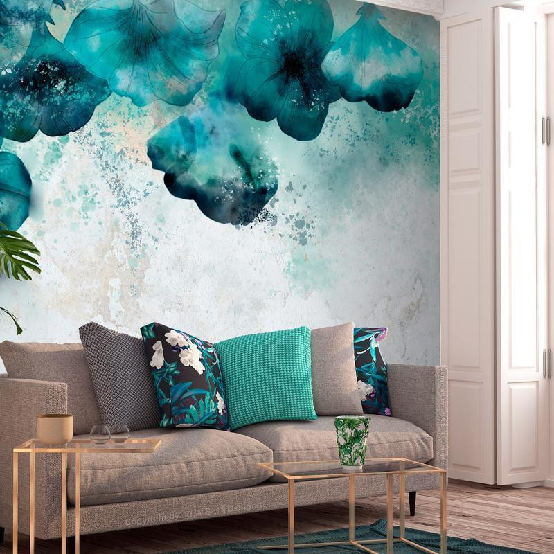 34,00 € Wall Mural - Blue Poppies