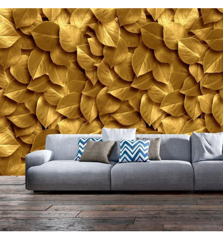 Mural de parede - Golden Leaves