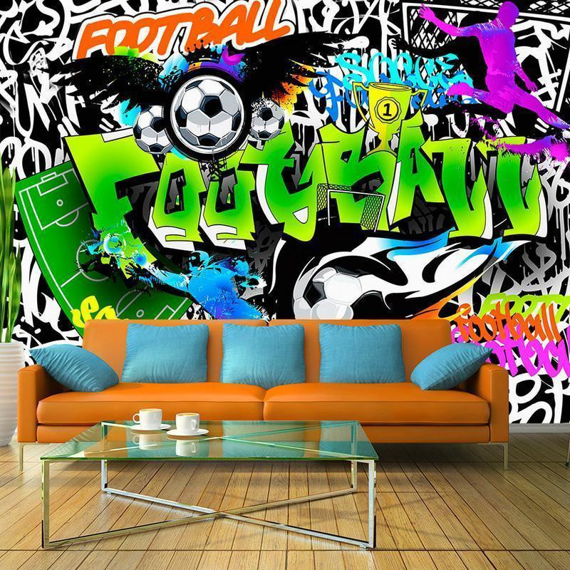 34,00 € Fotomural - Football Graffiti