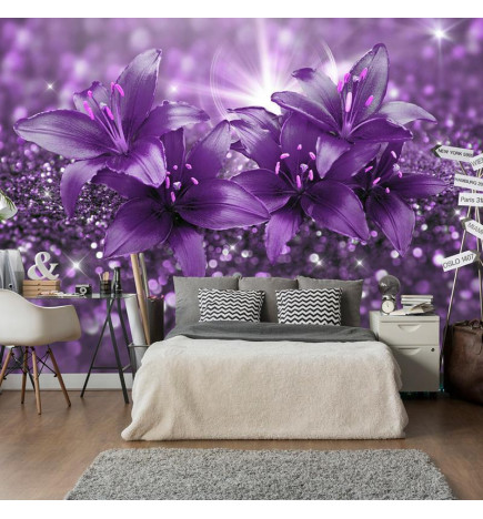 Wall Mural - Masterpiece of Purple