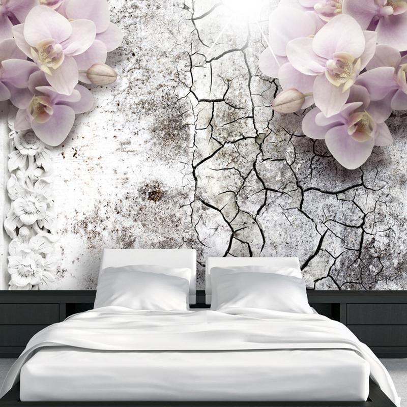 34,00 € Fotobehang - Bright red orchids