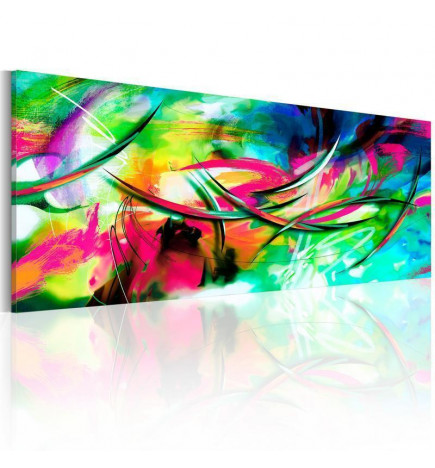 Canvas Print - Madness of color