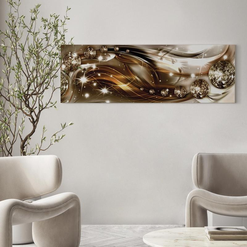 82,90 €Tableau - Ribbon of Bronze and Glitter