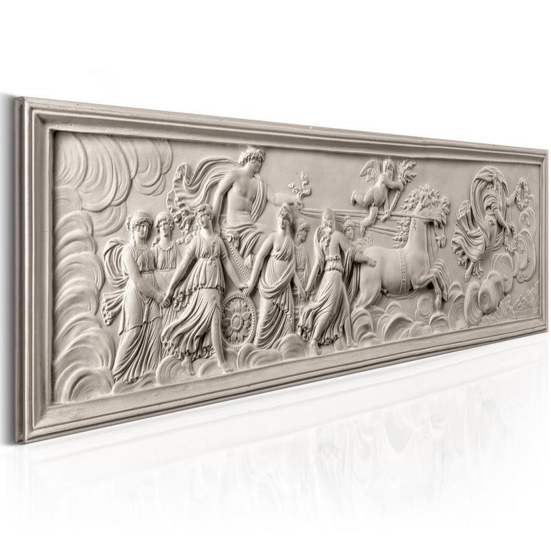 82,90 € Canvas Print - Relief: Apollo and Muses