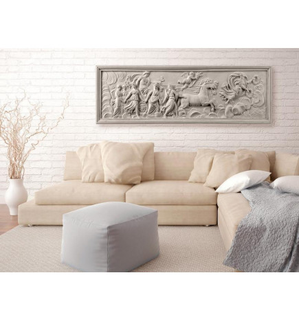 Canvas Print - Relief: Apollo and Muses