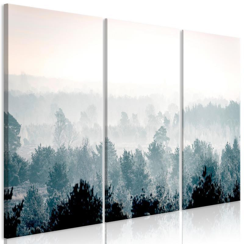 61,90 € Canvas Print - Winter Forest (3 Parts)