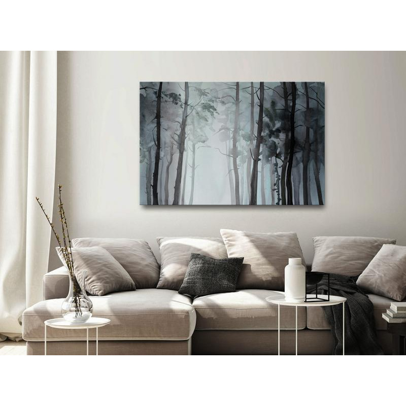 31,90 € Schilderij - Hazy Forest (1 Part) Wide