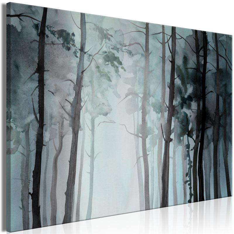 31,90 € Schilderij - Hazy Forest (1 Part) Wide