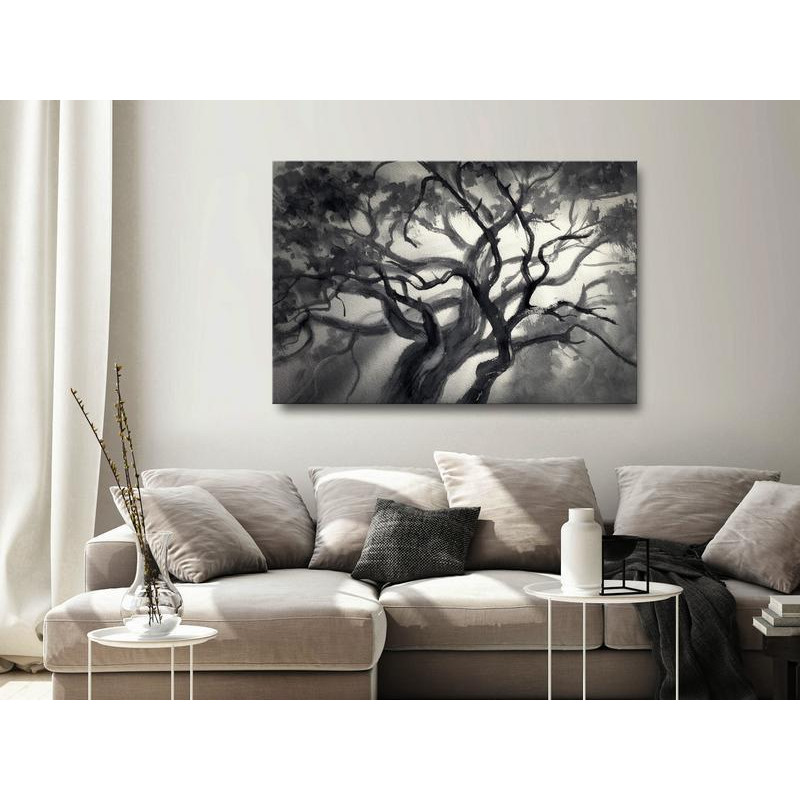 31,90 € Canvas Print - Lighted Branches (1 Part) Wide
