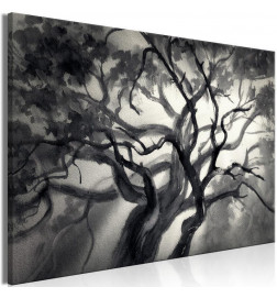 Canvas Print - Lighted Branches (1 Part) Wide