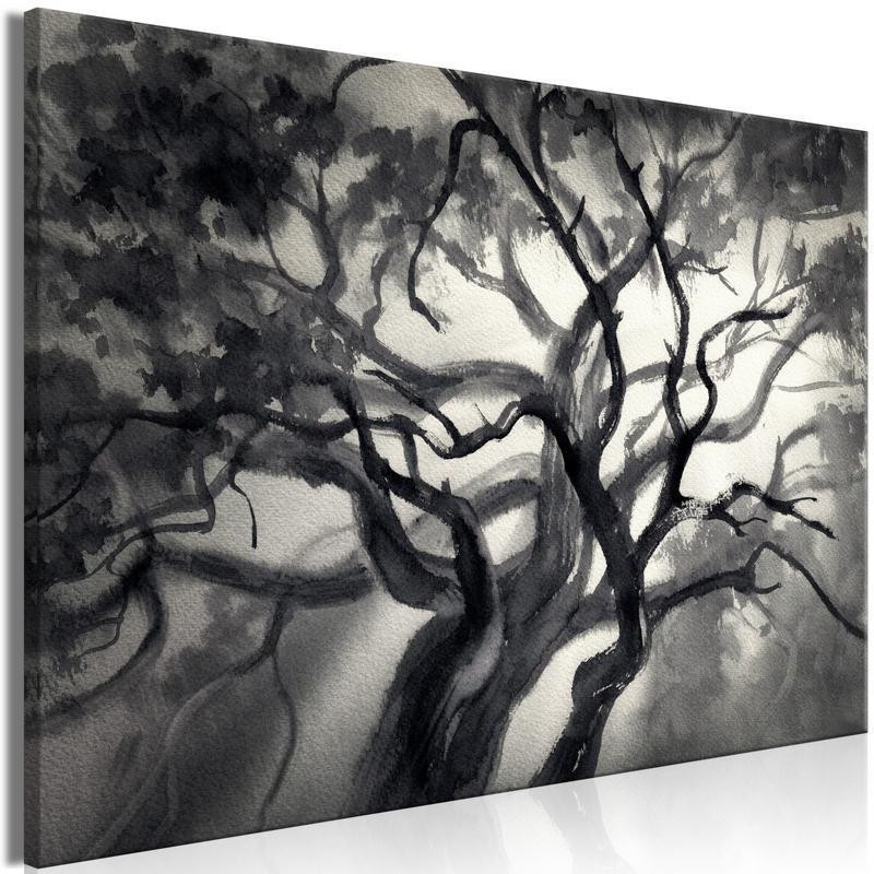 31,90 € Canvas Print - Lighted Branches (1 Part) Wide