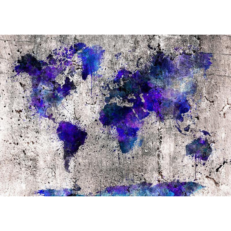 34,00 € Fotobehang - World Map: Ink Blots