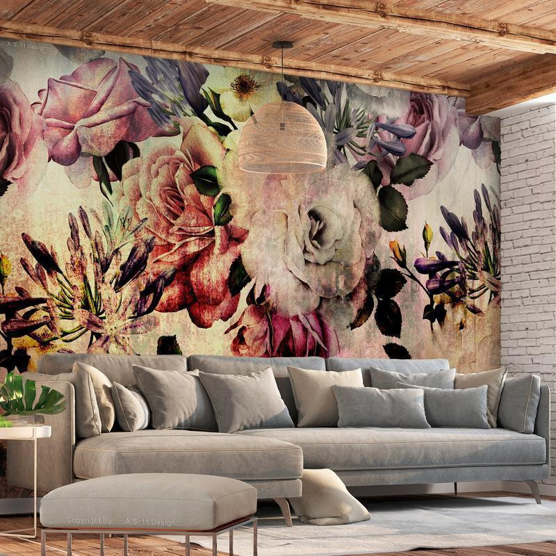 34,00 € Wall Mural - Nostalgia Flowers