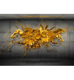 Fotobehang - Yellow Splash