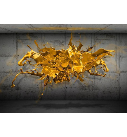 Sienų tapetai - Yellow Splash