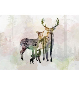 34,00 € Wall Mural - Forest Family