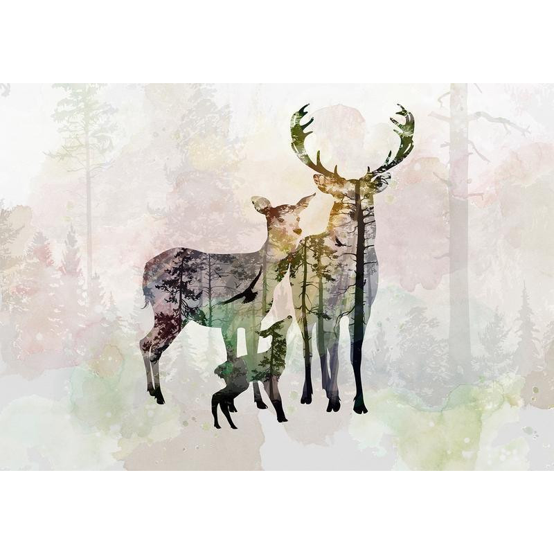 34,00 € Wall Mural - Forest Family