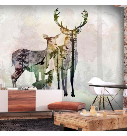 Wall Mural - Forest Family