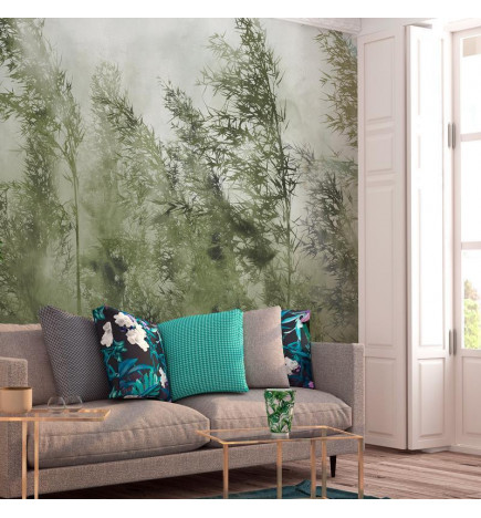 Mural de parede - Tall Grasses - Green