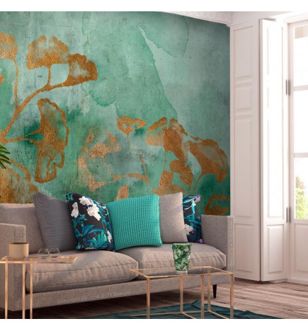 Mural de parede - Copper Ginkgo