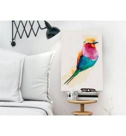 Cuadro para colorear - Exotic Bird