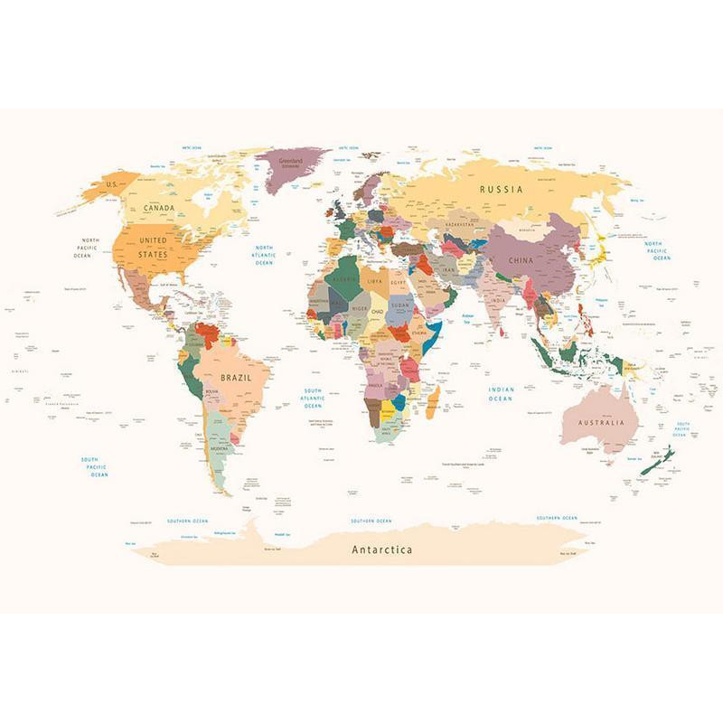 34,00 € Fotobehang - World Map