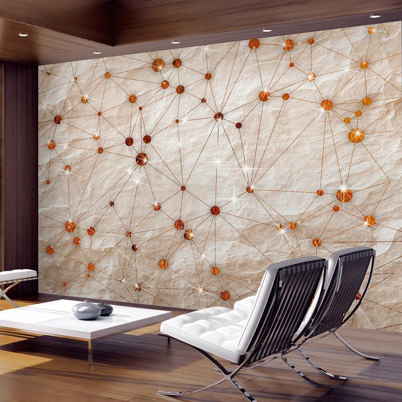 34,00 € Wall Mural - Stone and Gold