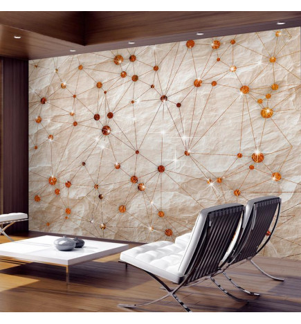Mural de parede - Stone and Gold