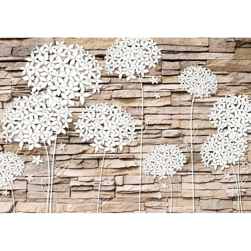 34,00 € Wall Mural - Flowers on the Stone