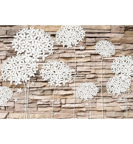 34,00 € Wall Mural - Flowers on the Stone