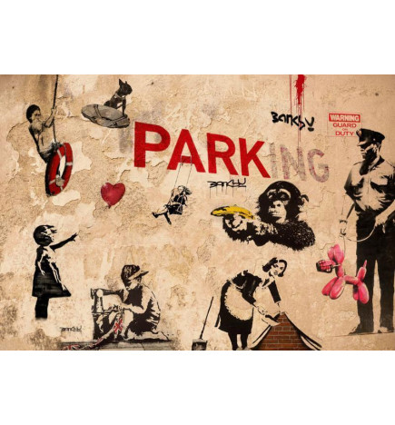 34,00 € Fotobehang - [Banksy] Range of Variety