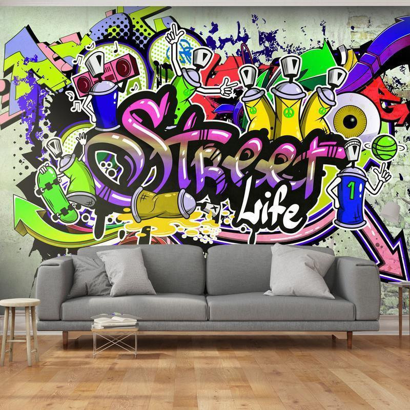 34,00 € Wall Mural - Colourful Cooperation