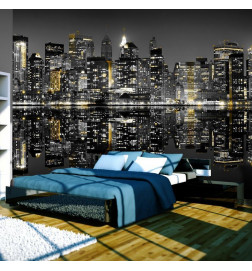 73,00 € Wall Mural - Gold and silver - NYC