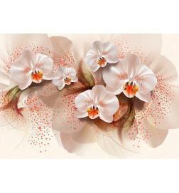 34,00 € Wall Mural - Pale yellow orchids