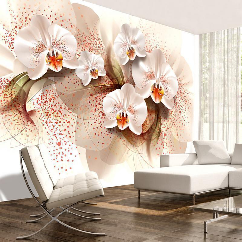 34,00 € Fotomural - Pale yellow orchids