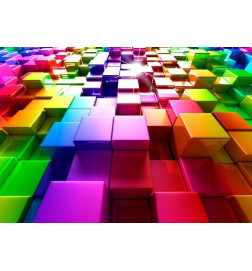 Papier peint - Colored Cubes