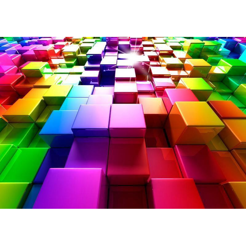 34,00 € Fototapete - Colored Cubes