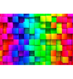 Fototapete - Colourful Cubes