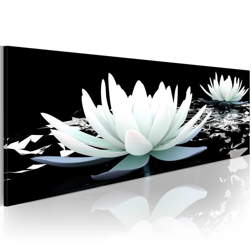 82,90 € Leinwandbild - Alabaster lilies