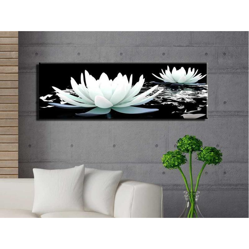 82,90 € Canvas Print - Alabaster lilies