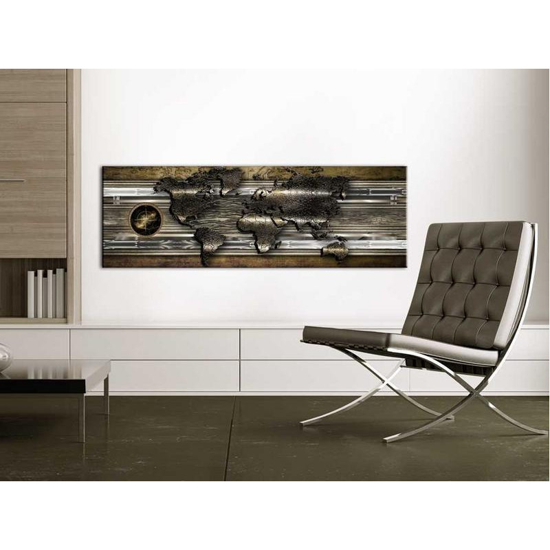 82,90 € Canvas Print - The World Of Metal