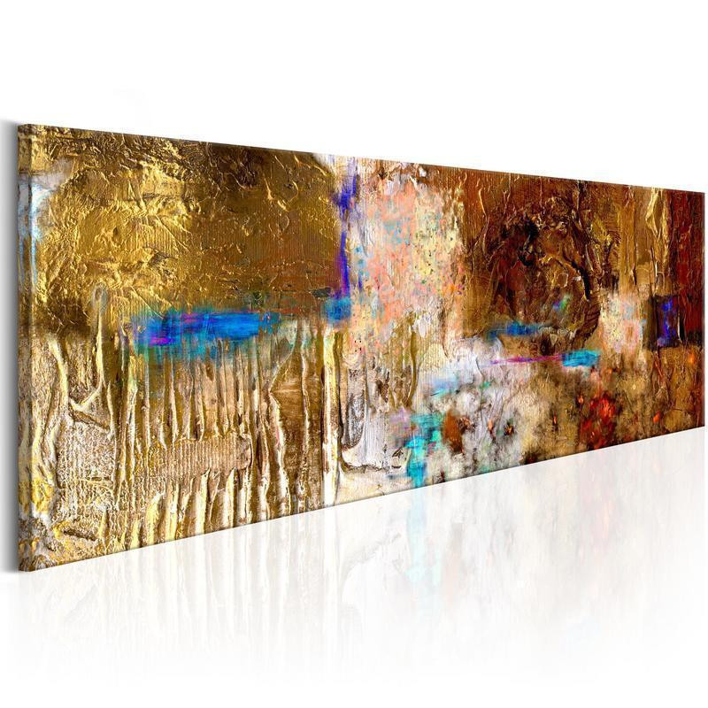 82,90 € Canvas Print - Golden Structure