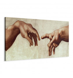 Schilderij - Gods Finger