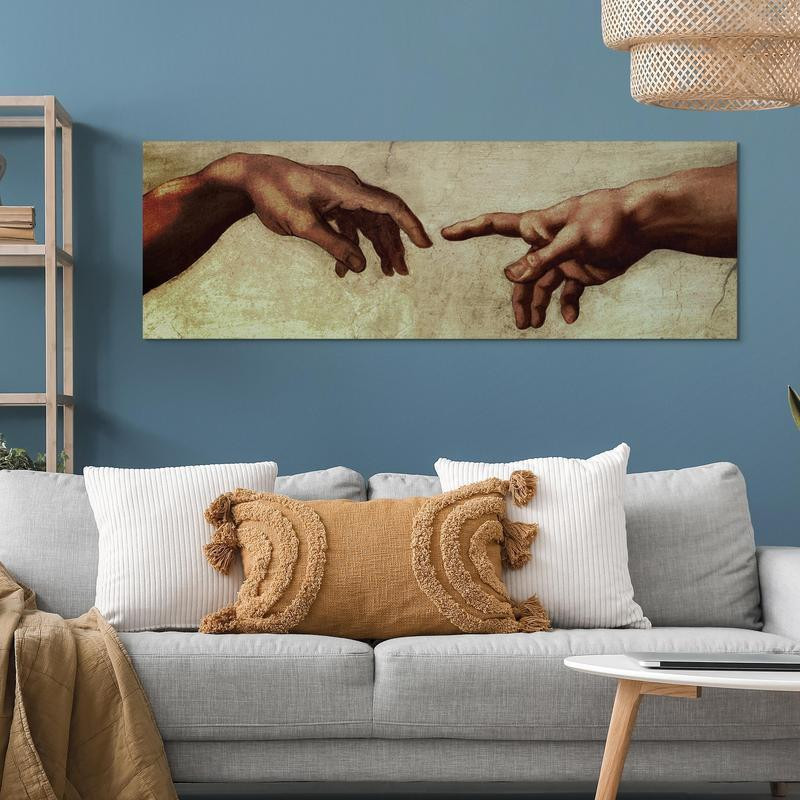 82,90 € Canvas Print - Gods Finger