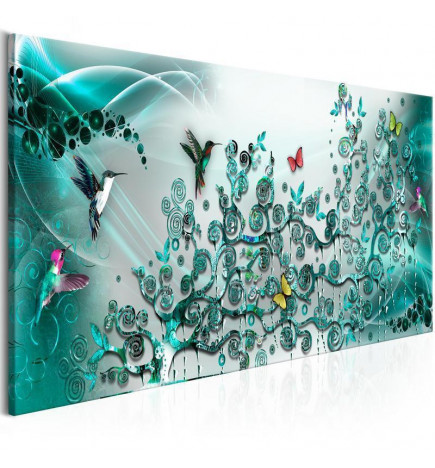 82,90 € Glezna - Hummingbirds Dance (1 Part) Turquoise Narrow
